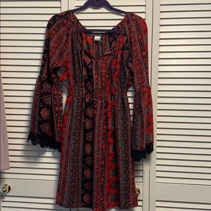 Fall colored light weight dress